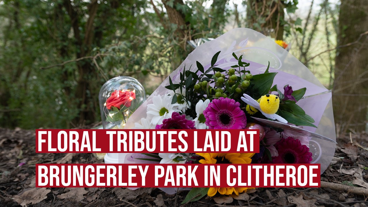 Floral tributes placed in Ribble Valley park where teenager Alyssa Morris took her own life five days before her 14th brthday