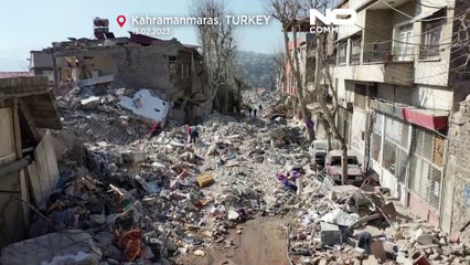 [NoComment] Paysage de destruction à Kahramanmaras, après le tremblement de terre