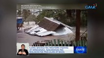 Ilang bahagi ng Western Visayas at Mindanao, nakaranas ng malakas na pag-ulan at baha | Saksi