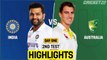 India vs Australia 2nd Test Cricket Match Day 1 Full Highlights Cricket Live Highlights