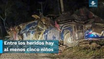 Tragedia migrante en Panamá, al menos 33 muertos tras de accidente de autobús