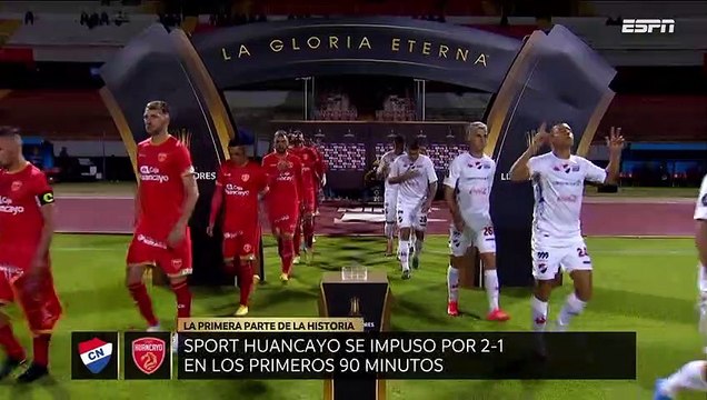 COPA CONMEBOL LIBERTADORES 2023 - Nacional [PARAGUAY] (3-1) Sport Huancayo - FASE 1 - VUELTA - PRIMER TIEMPO