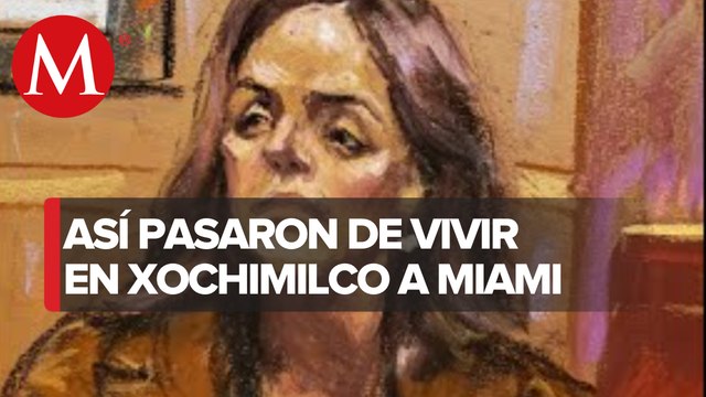 Compraventa de propiedades los llevaron a vivir de Xochimilco a Miami, dice esposa de García Luna