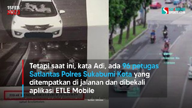 Tilang Elektronik, 96 Polisi Bakal Foto Pelanggaran Lalu Lintas di Sukabumi Kota