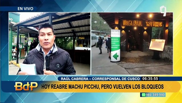 Cusco: hoy reabren ciudadela de Machu Picchu y decenas de turistas empiezan a llegar