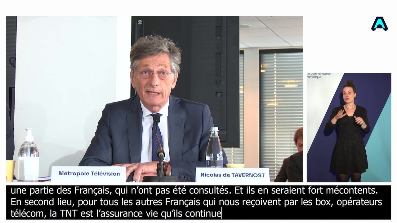Auditions publiques des candidats pour l’édition de deux services de télévision à vocation nationale : Métropole Télévision pour le projet « M6 »