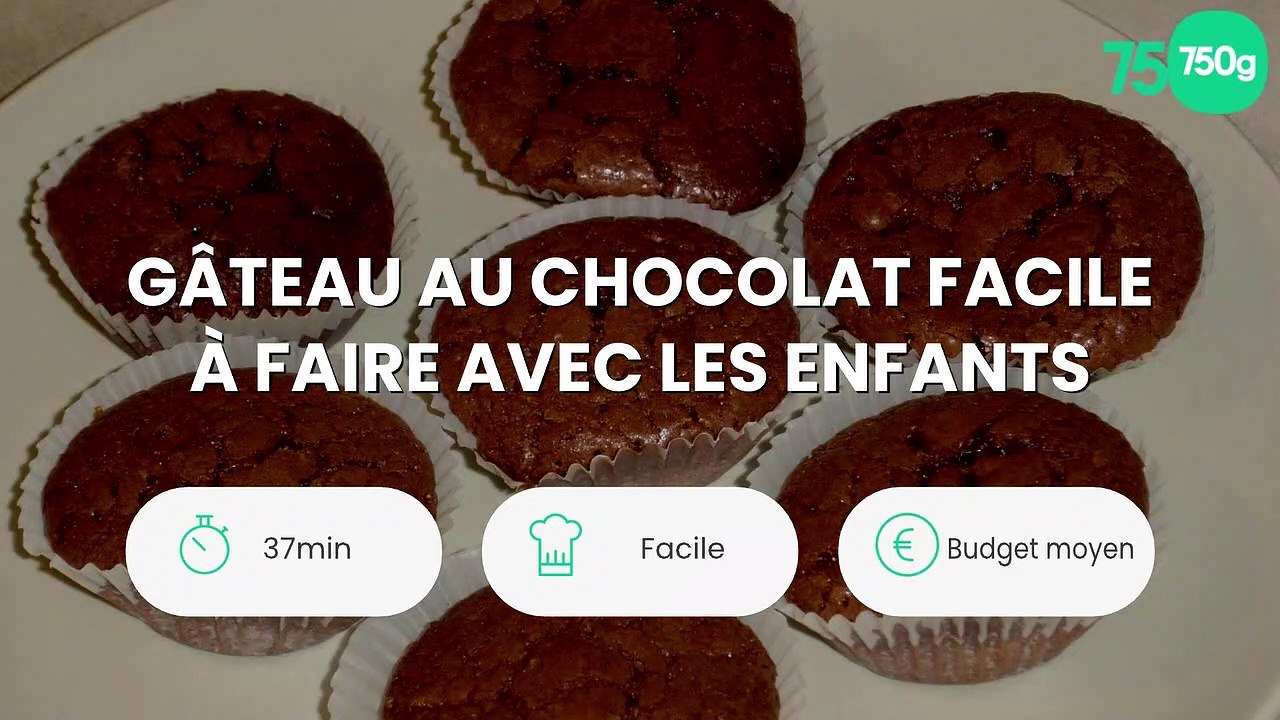 Gâteau au chocolat facile à faire avec les enfants