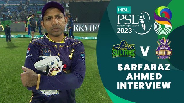 Sarfaraz Ahmed Interview | Multan Sultans vs Quetta Gladiators | Match 3 | HBL PSL 8 | MI2T