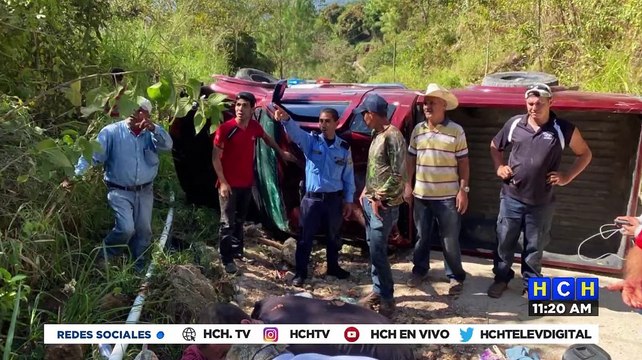¡Tragedia! Un muerto y varios heridos, deja aparatoso accidente en Santa Bárbara