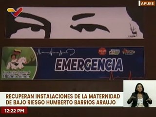 Bricomiles recupera las instalaciones de la maternidad Humberto Barrios Araujo en el edo. Apure