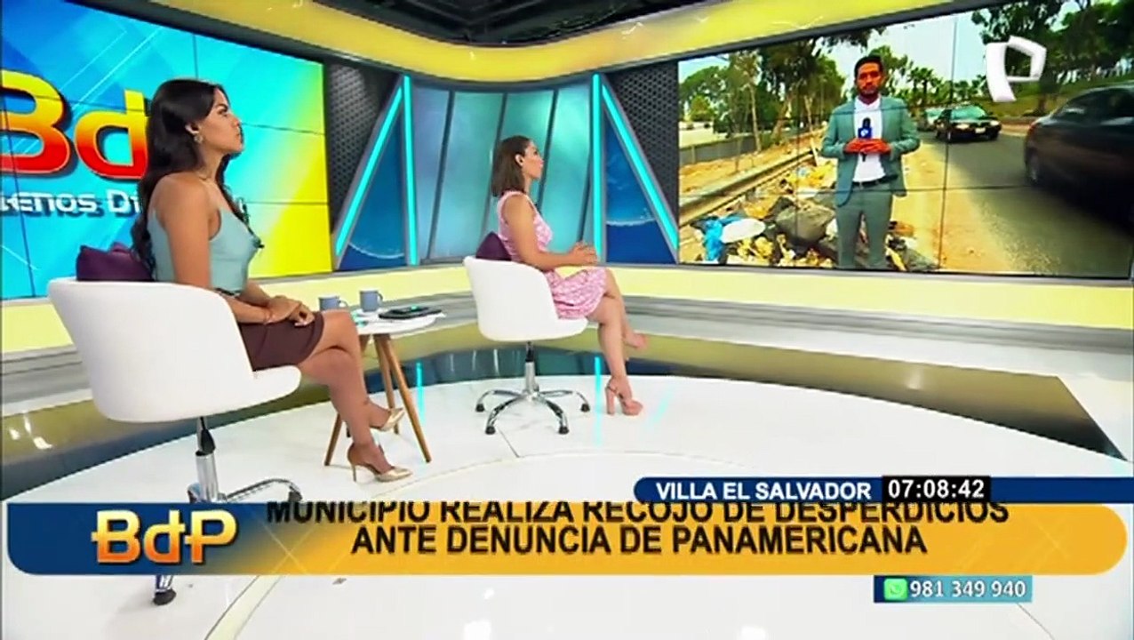 Surco: denuncian cerros de basura y desmonte a espaldas de colegio