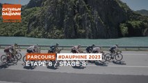 Parcours #Dauphine 2023 - Etape 8 / Stage 8