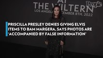 Priscilla Presley Denies Giving Elvis Items to Bam Margera, Says Photos Are 'Accompanied by False Information'