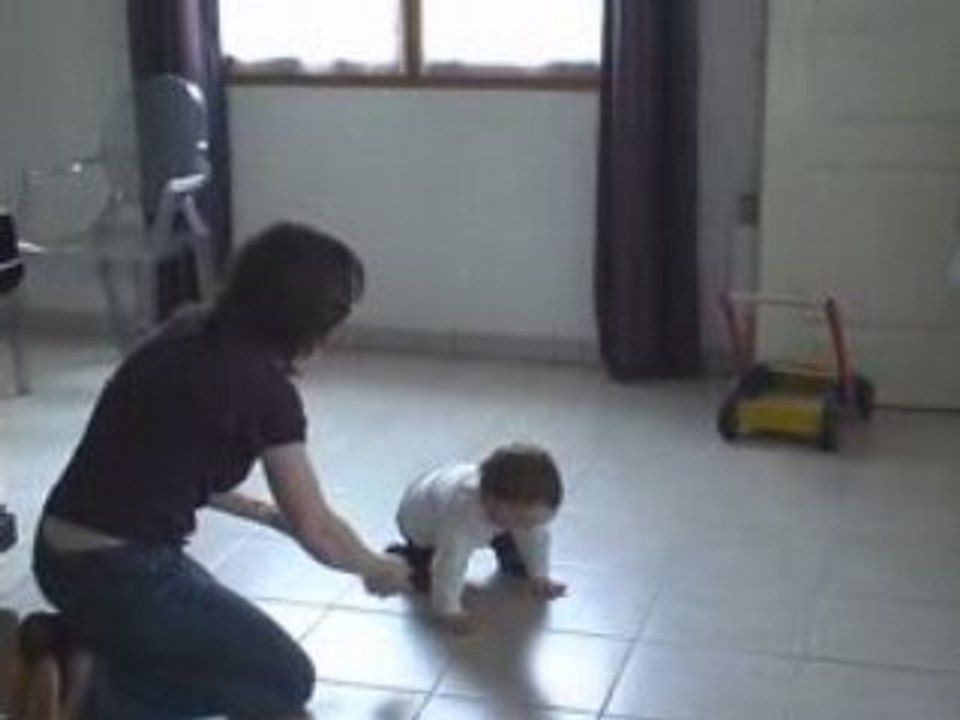 Mattys fait ses 1ers pas