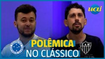 Lances polêmicos no clássico Cruzeiro x Atlético