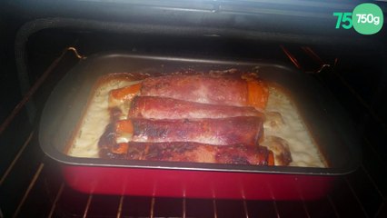 Poireaux au jambon et carottes sauce blanche