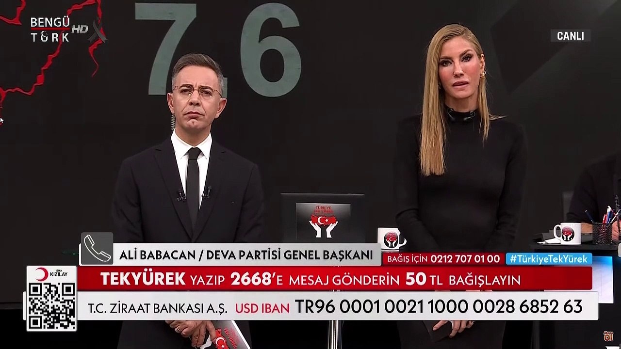 Kılıçdaroğlu, Akşener ve Babacan'ın "Türkiye Tek Yürek" kampanyasına bağış yaptığı sırada BengüTürk yayını kesti