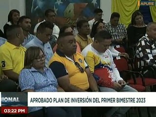 Apure | Aprobado Plan de Inversión para diferentes proyectos en la entidad