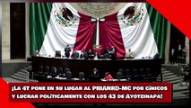 ¡La 4T pone en su lugar al PRIANRD-MC por cínicos y lucrar políticamente con los 43 de Ayotzinapa!