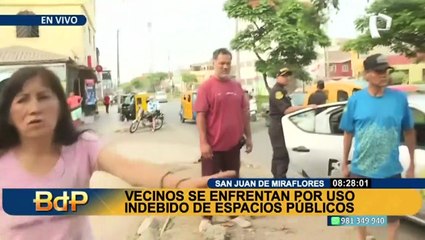 Durante enlace en vivo se desata sangrienta gresca en SJM