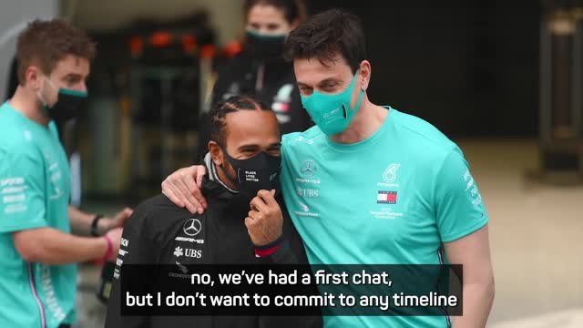 Wolff hoping 'Tom Brady like' Hamilton continues with Mercedes