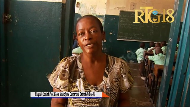 Pwofesè nan lekòl Minisipal Dumarsais Estimé nan zòn bèlè denonse move kondisyon elèv yo ap aprann