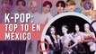 Las canciones de K-pop más escuchadas en México