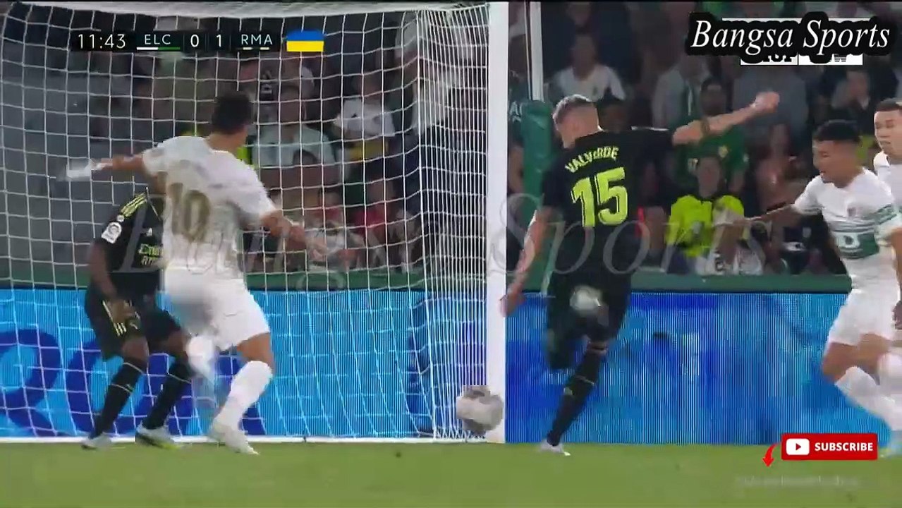 Real Madrid vs Elche 4-0 LaLiga