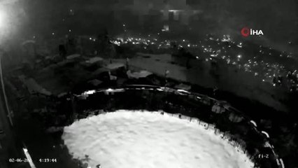 Depremin en dikkat çeken görüntüsü ortaya çıktı