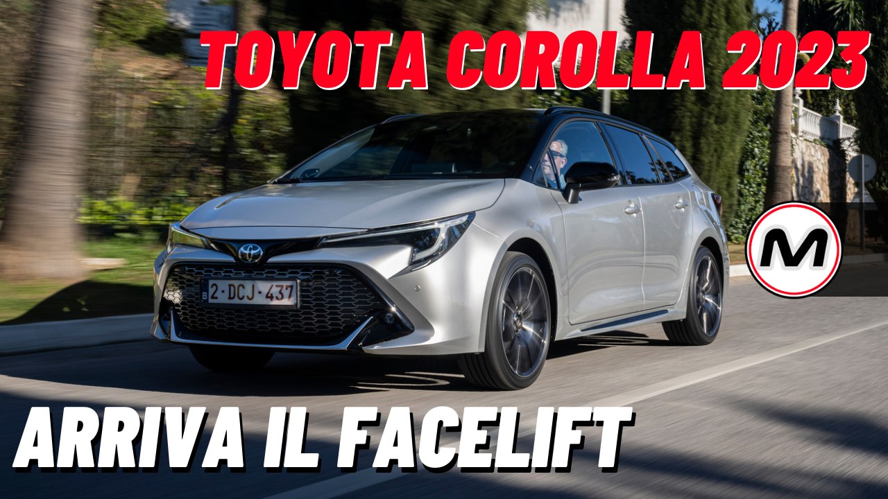 TOYOTA COROLLA 2023 | Prima prova su strada del nuovo facelift