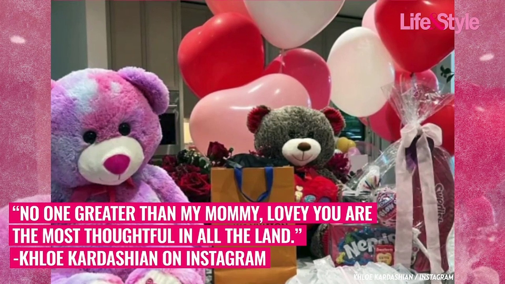 ⁣Kim, Kourtney, & Khloe Kardashian Valentine's Day Celebration Revealed | Life & Style N