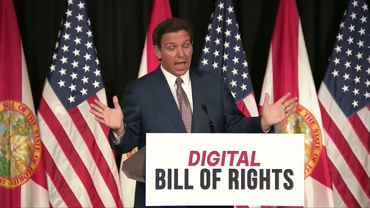 Gov. Ron DeSantis: Enforcing a 21st Century Digital Bill of Rights