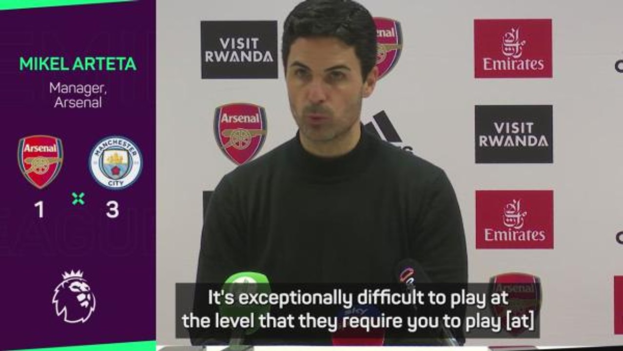 "We had them" - Arteta frustrated by Arsenal goals conceded v City
