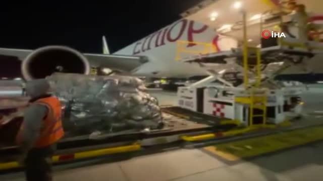 Meksika'dan Türkiye'ye 100 ton insani yardım