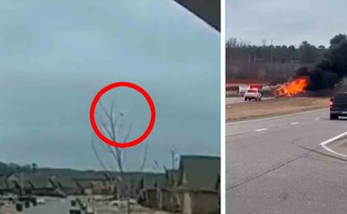 Vídeo mostra helicóptero militar dos EUA caindo no Alabama, não há sobreviventes
