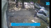 Así fue la violenta entradera a una casa de La Plata