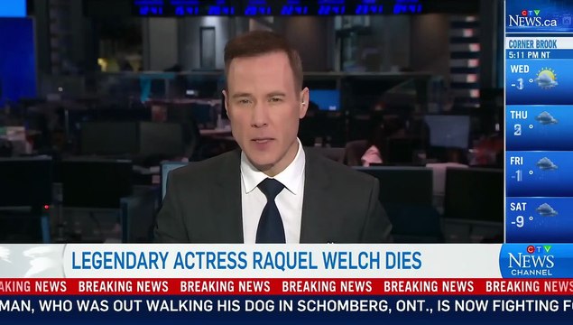 Raquel Welch, star of 'Fantastic Voyage' and 'One Million Years B.C.', has died