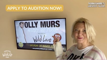 Yorkshire's Greatest Talent: Win chance to support Olly Murs