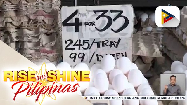 Presyo ng itlog, tumaas; BAI, nakapagtala ng 263 kaso ng bird flu sa bansa
