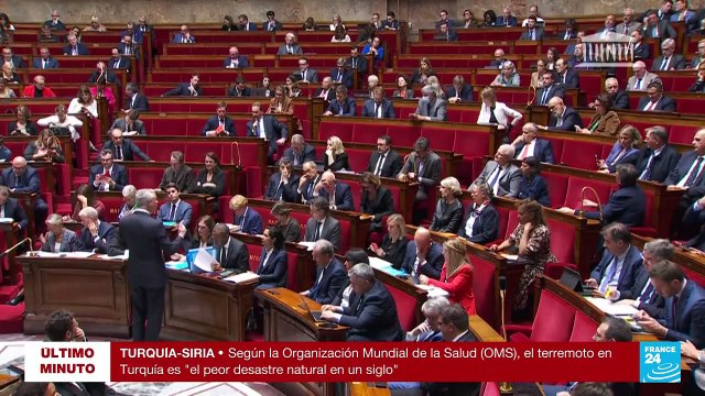 Asamblea Nacional de Francia votó no al artículo segundo de la reforma pensional