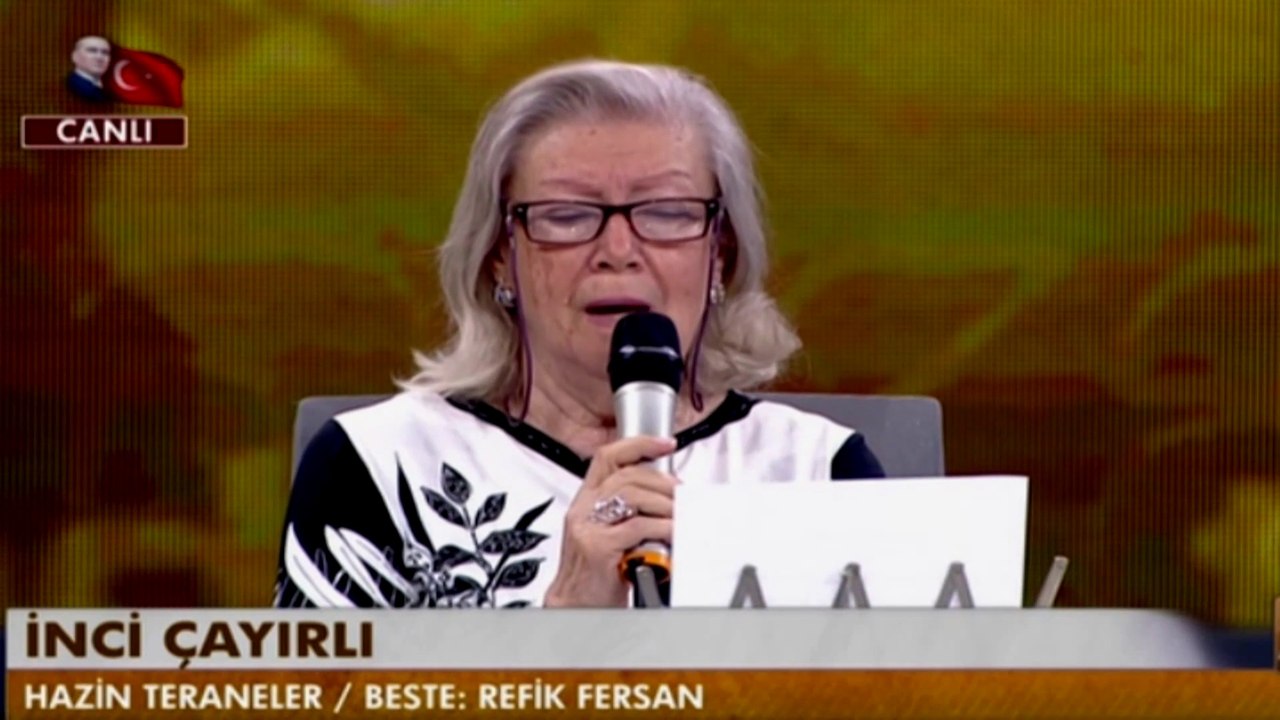 İnci Çayırlı / Düştü enginlere bir ince hüzün