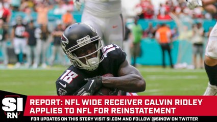 Download Video: Report: Jaguars’ Calvin Ridley Applies to NFL for Reinstatement