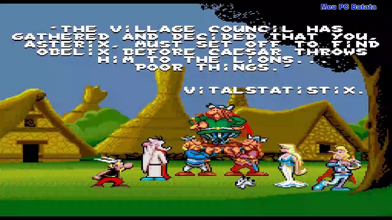 Asterix SNES Gameplay Completa