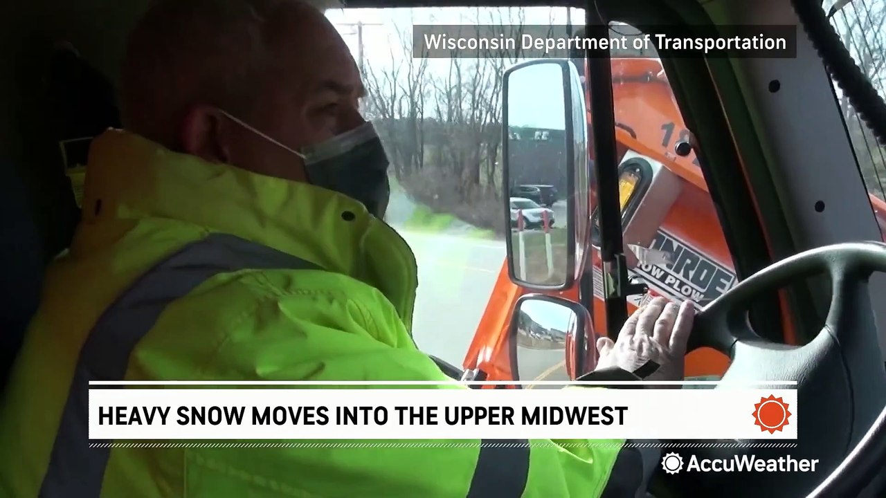 Heavy snow on the way for the Upper Midwest - video Dailymotion