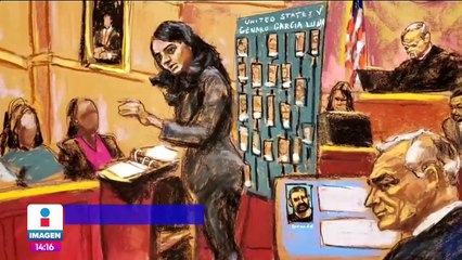 Esposa de García Luna sube al estrado y testifica a favor del exfuncionario