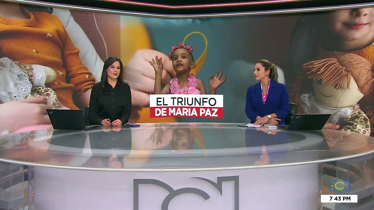 Triunfo de una niña que le ganó una batalla al cáncer