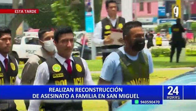 Crimen en San Miguel sería por cobro de cupos a obras de construcción