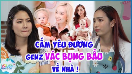 Gia đình CẤM YÊU ĐƯƠNG Genz VÁC BỤNG BẦU VỀ trình diện gia đình _ TSMB _ MCV