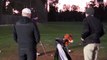 Tiger Woods’ early morning range session at The Genesis Invitational