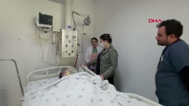 KAHRAMANMARAŞ'TA 222'NCİ SAATTE ENKAZDAN ÇIKARTILAN MELİKE İMAMOĞLU TEDAVİYE ALINDI